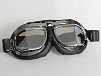 Goggles Silver Glas