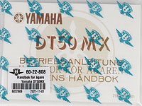 Instruktionsbok fr Yamaha DT50MX