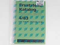 Reservdelskatalog fr Zndapp typ 540